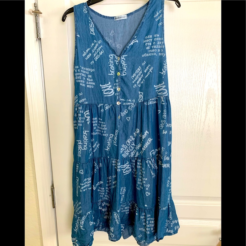NWOT - DENIM SUNDRESS